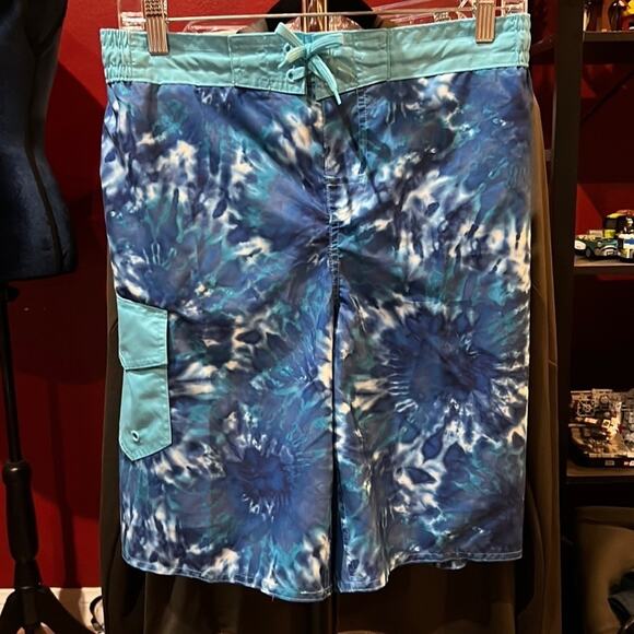 Laguna Boys Drawstring Elastic waist Board Shorts Swim trunk SIZE XL 18/20 - Picture 2 of 5